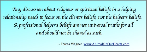 TW Quote Helpers Beliefs Not Everyones