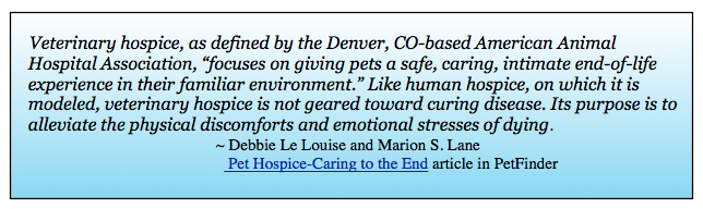 Hospice quote LeLouise